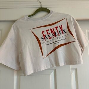 Savage X Fenty Cream Graphic Tee